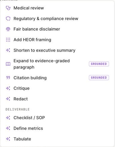 Review, Deliverable